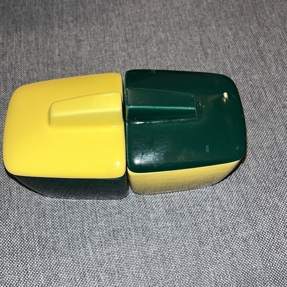 4 pc VTG Franciscan Tempo El Patio Toast Set Condiment Jam Jelly Yellow/Green - Picture 2 of 7